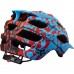Casco Ciclismo - Fox Flux Helmet - Blu/Rosso, taglia S/M (54-58cm)